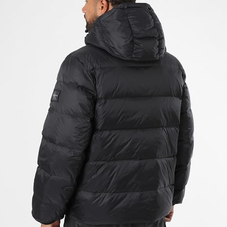 Calvin Klein - Doudoune Capuche Zippée RG515 Noir
