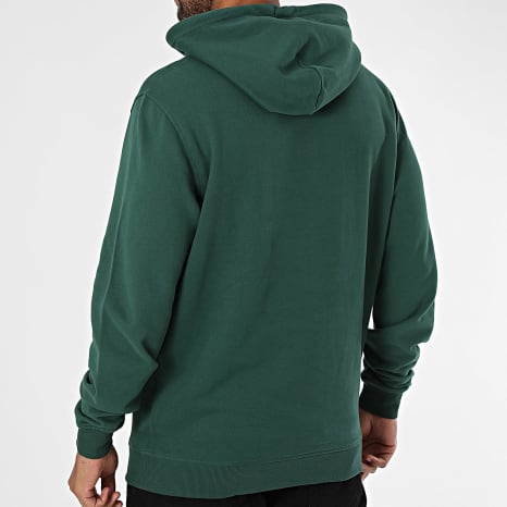 Tommy Jeans - Sweat Capuche Regular Fit Entry Signature 3587 Vert Foncé