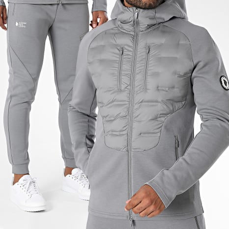 Comme Des Loups - Ensemble De Survetement Road Gris