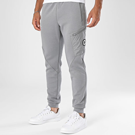 Comme Des Loups - Pantalon Jogging Road Gris Chiné