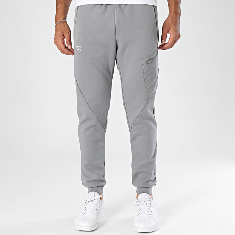 Comme Des Loups - Pantalon Jogging Road Gris Chiné