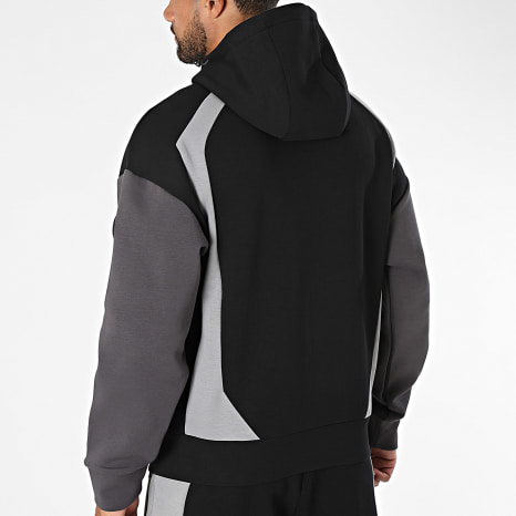 Comme Des Loups - Ensemble De Survetement Grizzly Noir Gris Anthracite Gris