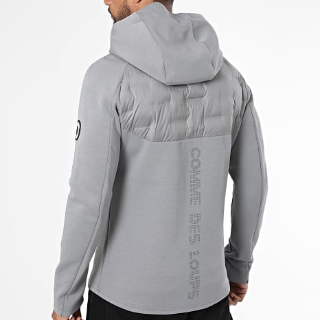 Comme Des Loups - Veste Capuche Zippée Road Gris Clair