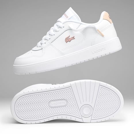 Lacoste - Baskets Femme Court Ace 226 White Light Pink