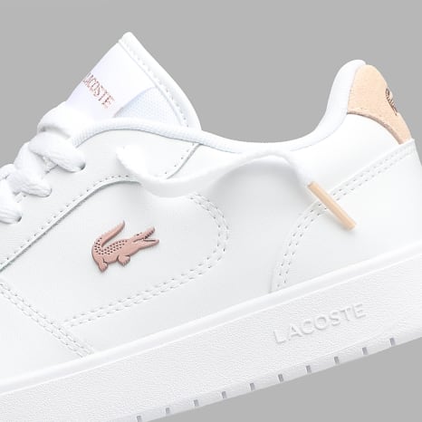 Lacoste - Baskets Femme Court Ace 226 White Light Pink