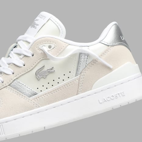Lacoste - Baskets Femme T-Clip Set 226 White Off White
