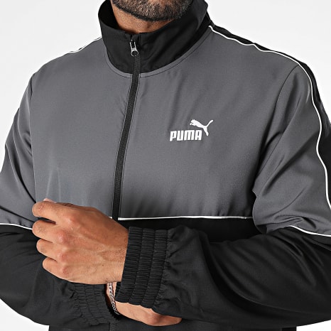Puma - Ensemble De Survetement Woven 694353 Noir Gris Anthracite