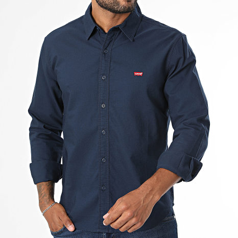 Levi's - Chemise Jean Manches Longues 0086A Bleu Marine