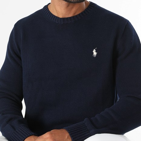 Polo Ralph Lauren - Pull Original Player Bleu Marine
