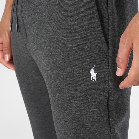Polo Ralph Lauren - Pantalon Jogging Original Player Gris Anthracite Chiné
