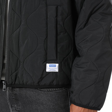 Hugo Blue - Veste Zippée Bocos 2641 50567783 Noir