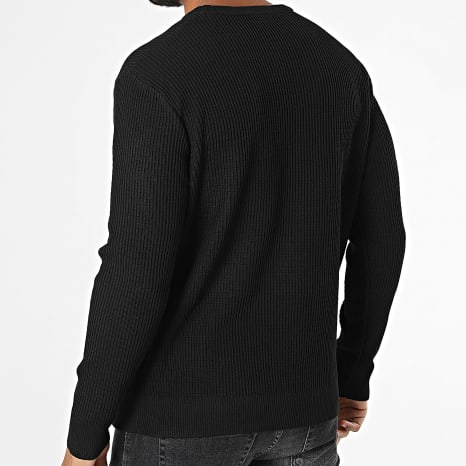KZR - Pull Texturé 118 Noir