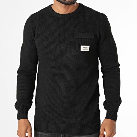 KZR - Pull Texturé 120 Noir