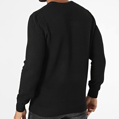KZR - Pull Texturé 120 Noir