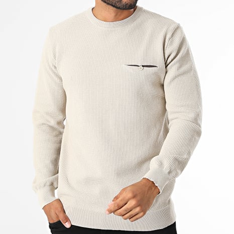 KZR - Pull Texturé 121 Beige