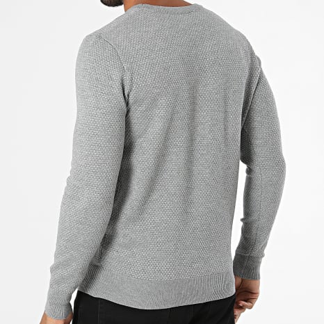 Classic Series - Pull Texturé 678 Gris