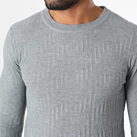 Classic Series - Pull Texturé 921 Gris