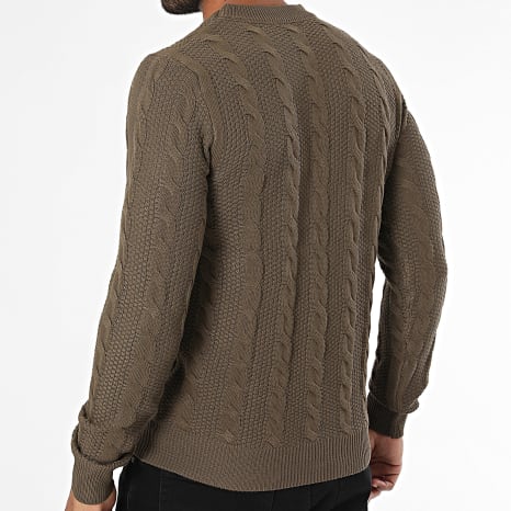 Classic Series - Pull Texturé 935 Marron