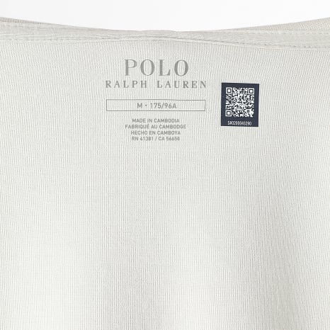 Polo Ralph Lauren - Sweat Capuche Zippé Original Player Gris Clair Blanc