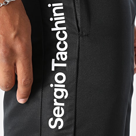 Sergio Tacchini - Short Jogging Agnone 41557 Noir Orange
