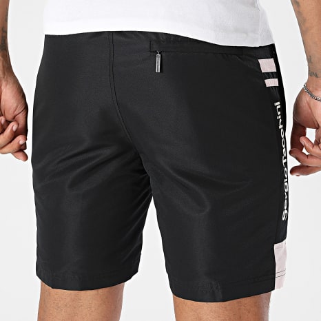 Sergio Tacchini - Short Jogging Agnone 41557 Noir Rose