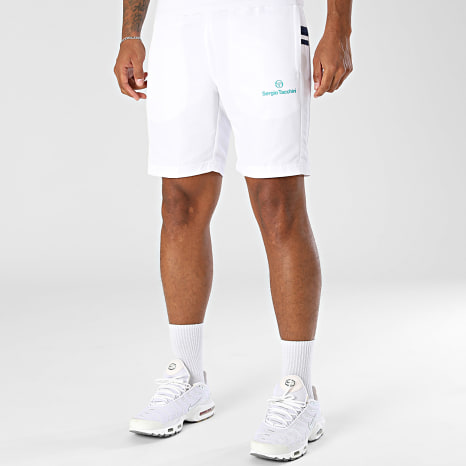 Sergio Tacchini - Short Jogging Agnone 41557 Blanc Bleu