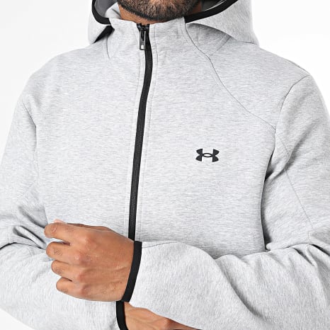 Under Armour - Veste Zippée A Capuche Unstoppable 6013431 Gris Chiné