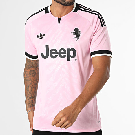 Adidas Originals - Maillot De Foot Officiel Juventus Extérieur 2026 KR4647 Rose