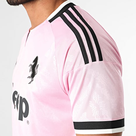 Adidas Originals - Maillot De Foot Officiel Juventus Extérieur 2026 KR4647 Rose