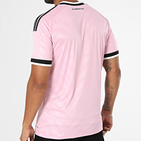 Adidas Originals - Maillot De Foot Officiel Juventus Extérieur 2026 KR4647 Rose