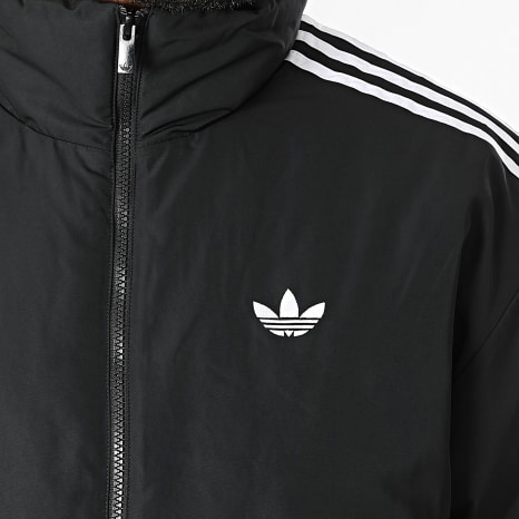 Adidas Originals - Veste Zippée A Bandes Firebird KR7203 Noir
