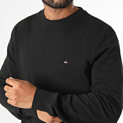 Tommy Hilfiger - Sweat Crewneck Essential Terry 7237 Noir