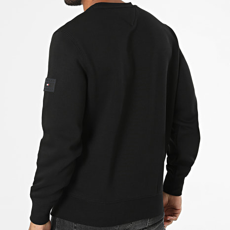 Tommy Hilfiger - Sweat Crewneck Badge 1752 Noir