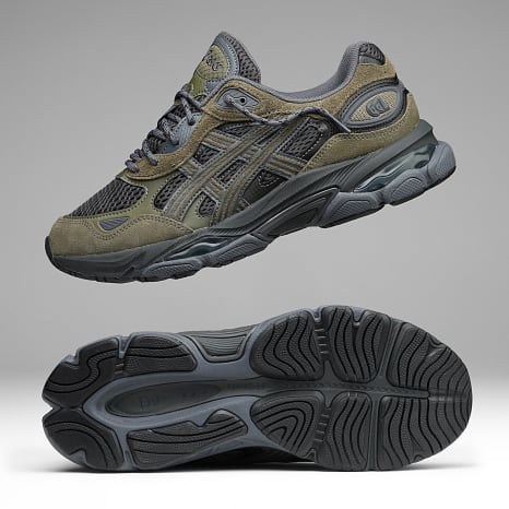 Asics - Baskets Gel NYC 2.0 1203B080 Graphite Grey Loden Green