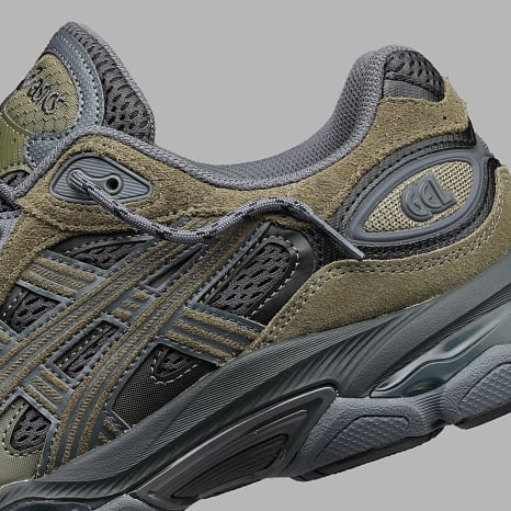 Asics - Baskets Gel NYC 2.0 1203B080 Graphite Grey Loden Green