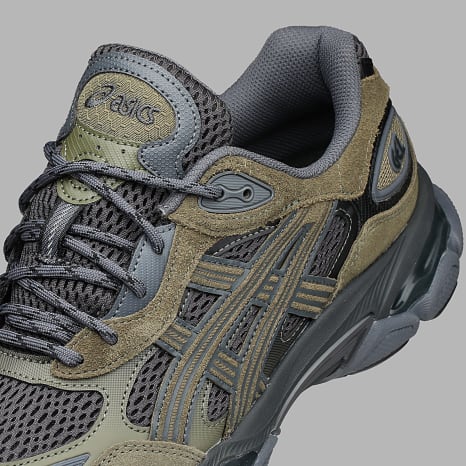 Asics - Baskets Gel NYC 2.0 1203B080 Graphite Grey Loden Green