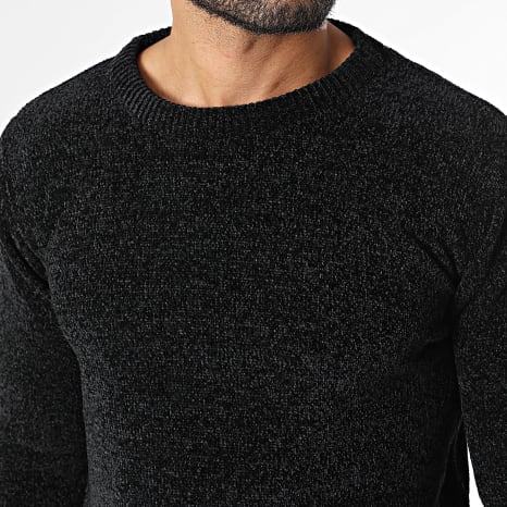 KZR - Pull Texturé 096 Noir