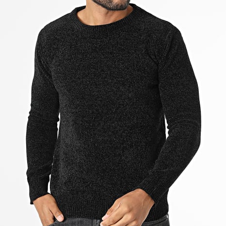 KZR - Pull Texturé 096 Noir