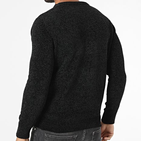 KZR - Pull Texturé 096 Noir
