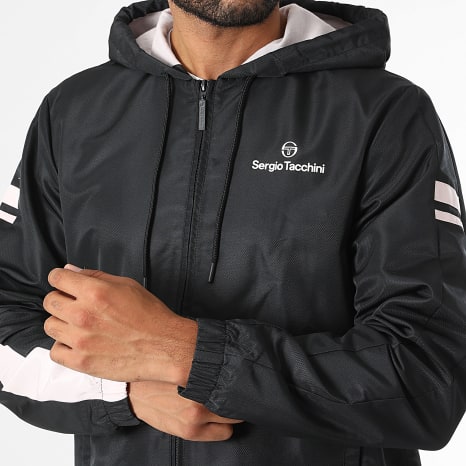 Sergio Tacchini - Veste Capuche Zippée Riccia 41553 Noir