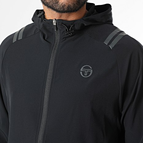 Sergio Tacchini - Coupe-Vent Capuche Gallo 41709 Noir
