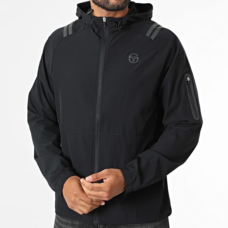 Sergio Tacchini - Coupe-Vent Capuche Gallo 41709 Noir
