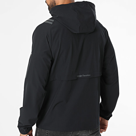 Sergio Tacchini - Coupe-Vent Capuche Gallo 41709 Noir