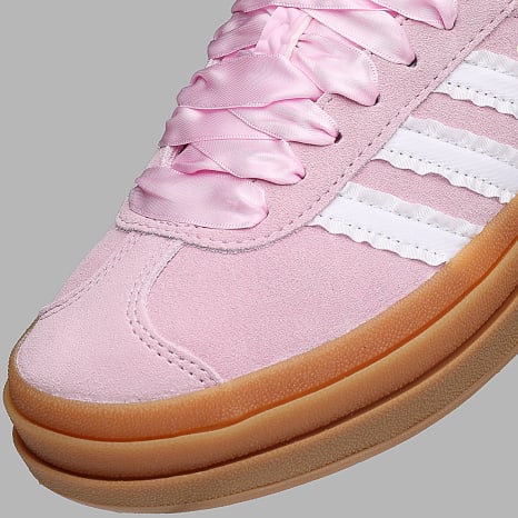 Adidas Originals - Baskets Femme Gazelle Bold KJ2430 Orchid Fusion Footwear White Gold Metallic