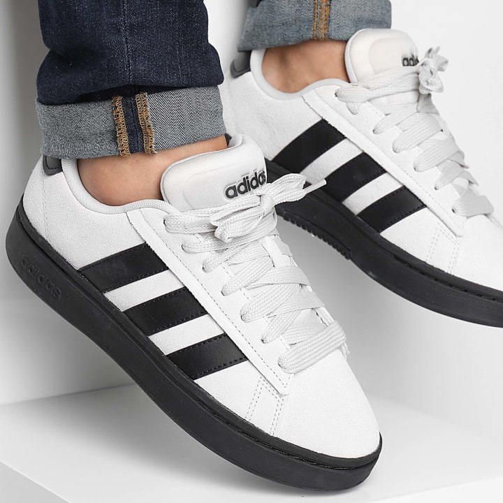 Adidas Sportswear - Baskets Grand Court Alpha 00s IH1287 Grey One Core Black